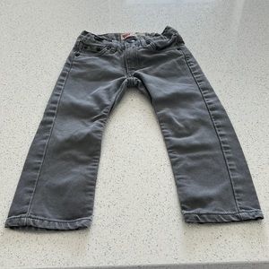 Levis 513 slim straight boys jeans 3T